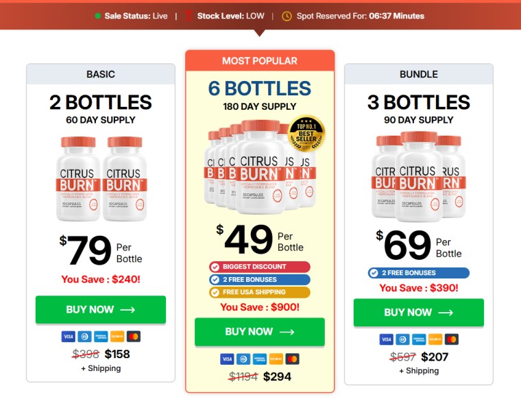 citrusburn official website & buying guide
